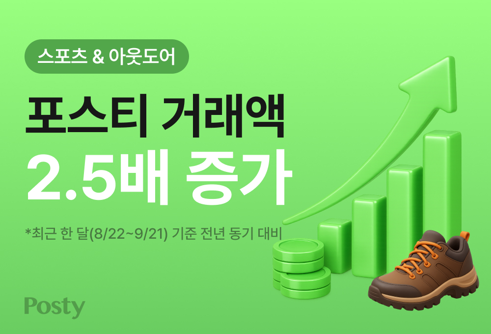 포스티, 4050 스포츠·아웃도어 거래액 2.5배↑... 화제는 '스케쳐스' 27-Image